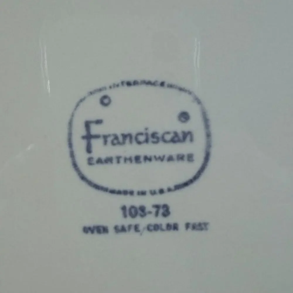 Vintage Franciscan 10.5